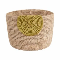 Korb Handgefertigt Aus Raffia Ø13cm ISALO In Natur-Gelb 6 Korb Handgefertigt Aus Raffia Ø13cm ISALO In Natur-Gelb -Butlers butlers korb handgefertigt aus raffia o13cm isalo in natur gelb 2