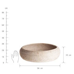 Korb Rund Ø36cm RONDA In Natur 7 Korb Rund Ø36cm RONDA In Natur -Butlers butlers korb rund o36cm ronda in natur 2