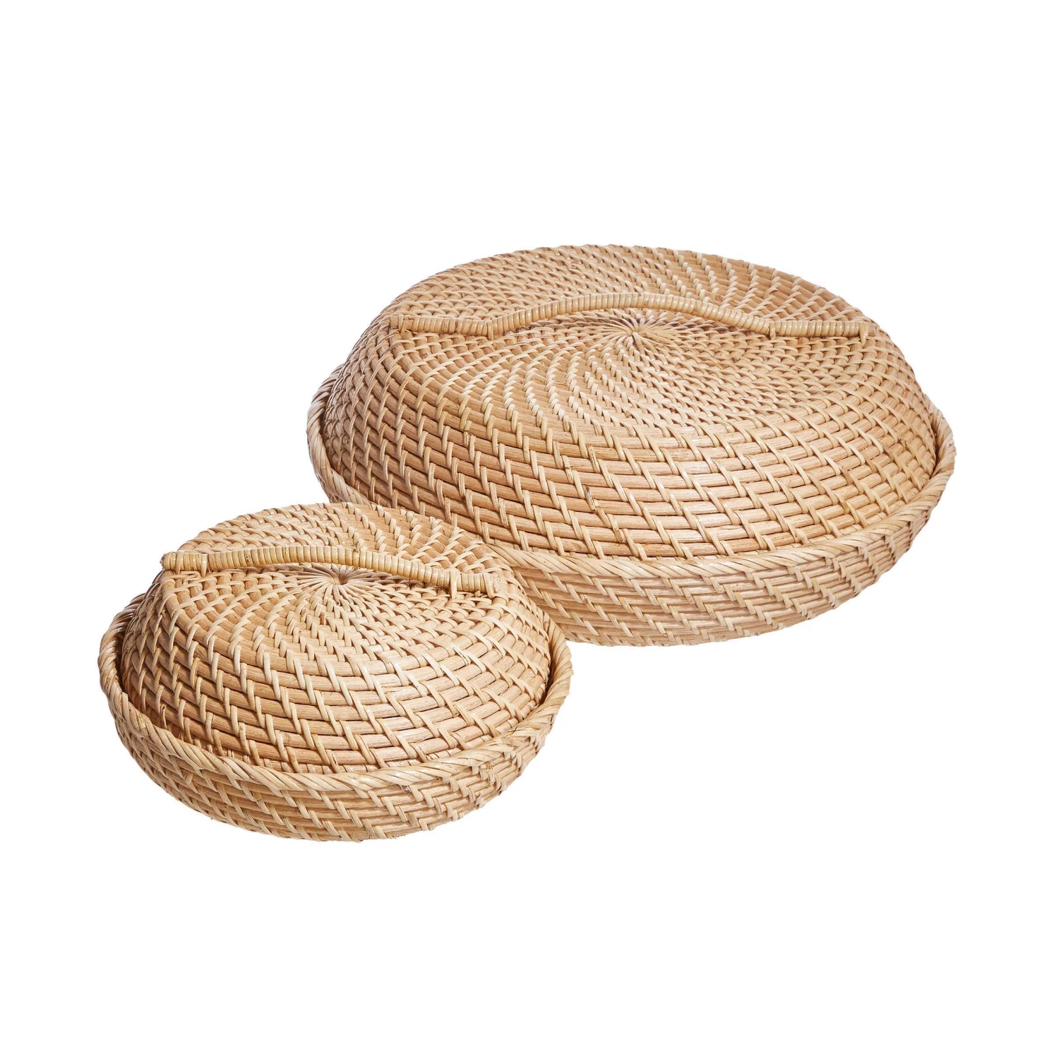 Korbschale Rattan Ø33cm RONDA In Natur 5 Korbschale Rattan Ø33cm RONDA In Natur – Bild 5