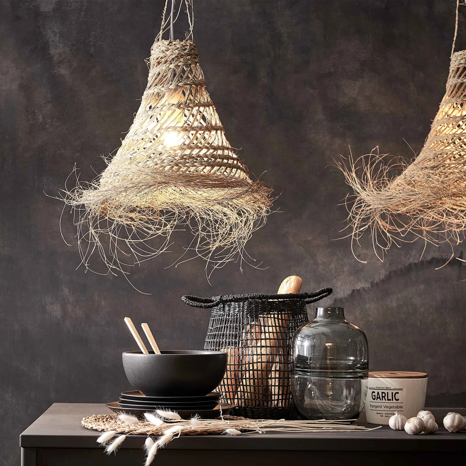 Lampenschirm Höhe 50cm BOMAS In Natur 2 Lampenschirm Höhe 50cm BOMAS In Natur – Bild 2