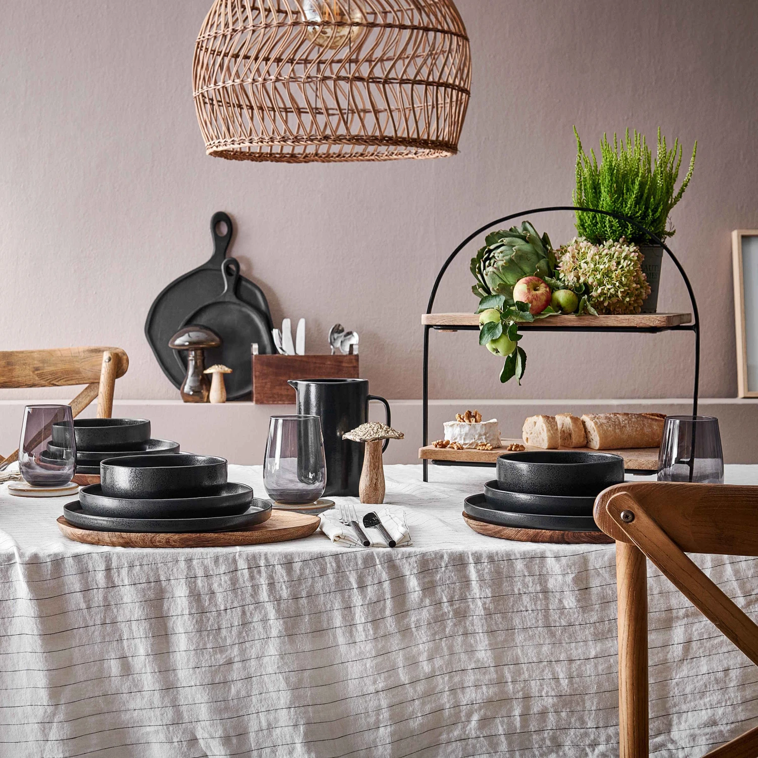 Lampenschirm Ø49cm CORBELLE In Natur 10 Lampenschirm Ø49cm CORBELLE In Natur – Bild 10