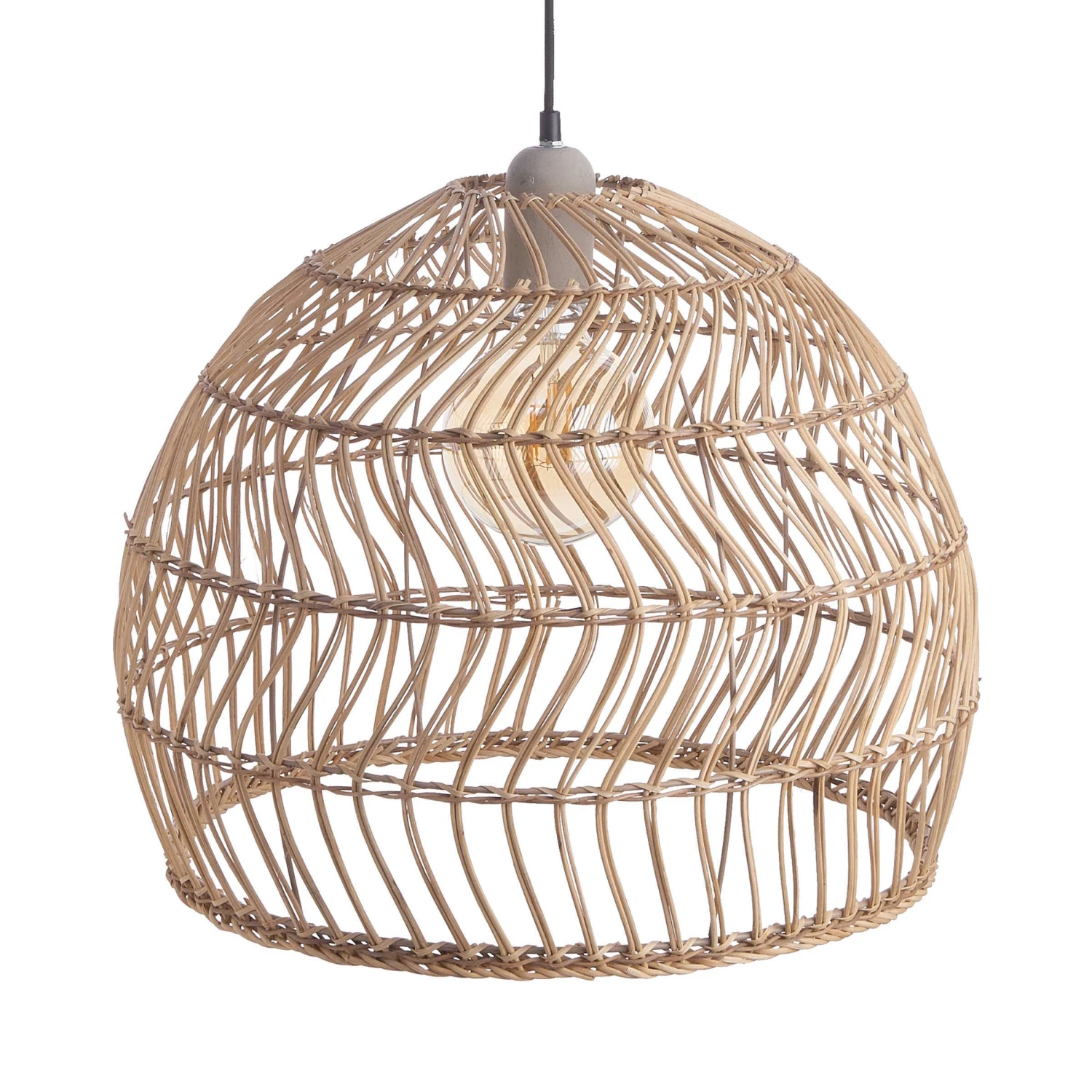 Lampenschirm Ø49cm CORBELLE In Natur 1 Lampenschirm Ø49cm CORBELLE In Natur