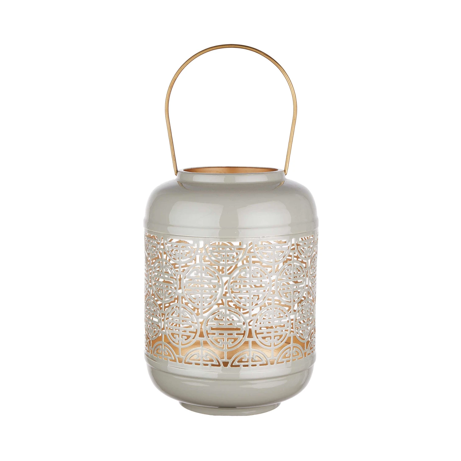 Laterne Höhe 26cm ZEN In Grau 4 Laterne Höhe 26cm ZEN In Grau – Bild 4