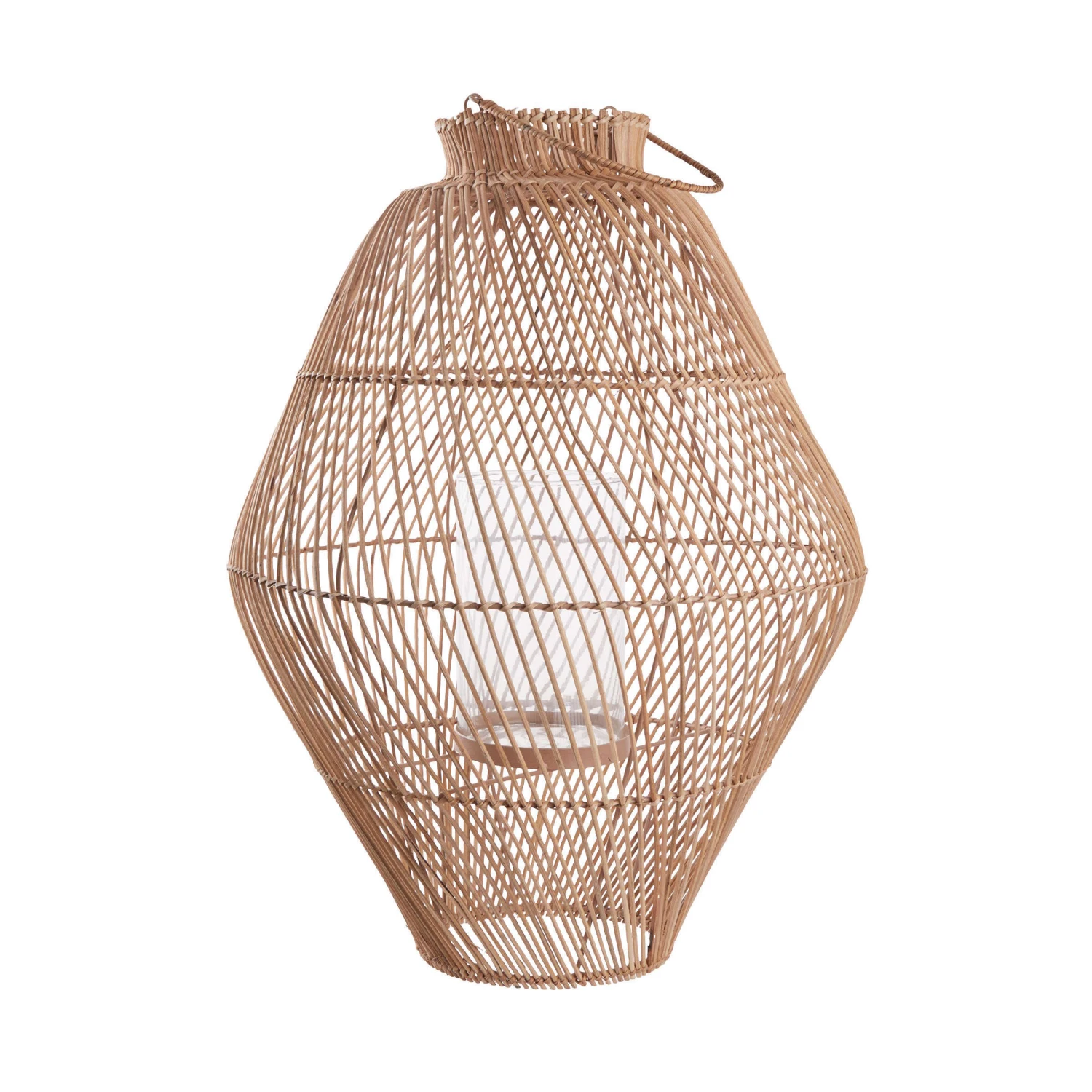 Laterne Höhe 61cm BALI NIGHTS In Natur 1 Laterne Höhe 61cm BALI NIGHTS In Natur