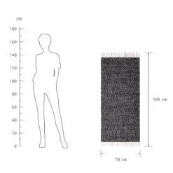 Läufer Rauten L 140 X B 70cm ETHNO LODGE In Schwarz-Natur 7 Läufer Rauten L 140 X B 70cm ETHNO LODGE In Schwarz-Natur -Butlers butlers laufer rauten l 140 x b 70cm ethno lodge in schwarz natur 2