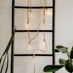 LED-Lichterkette 10 Lichter Mit Naturseil & USB-Batteriefach BULB LIGHTS In Natur 15 LED-Lichterkette 10 Lichter Mit Naturseil & USB-Batteriefach BULB LIGHTS In Natur -Butlers butlers led lichterkette 10 lichter mit naturseil and usb batteriefach bulb lights in natur 7