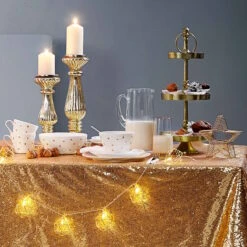 LED-Lichterkette Würfel 10 Lichter Mit USB-Batteriefach GEOMETRICS In Gold 11 LED-Lichterkette Würfel 10 Lichter Mit USB-Batteriefach GEOMETRICS In Gold -Butlers butlers led lichterkette wurfel 10 lichter mit usb batteriefach geometrics in gold 5