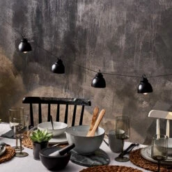 Metall-Lampenkette Mit Stecker WAREHOUSE In Schwarz 13 Metall-Lampenkette Mit Stecker WAREHOUSE In Schwarz -Butlers butlers metall lampenkette mit stecker warehouse in schwarz 5