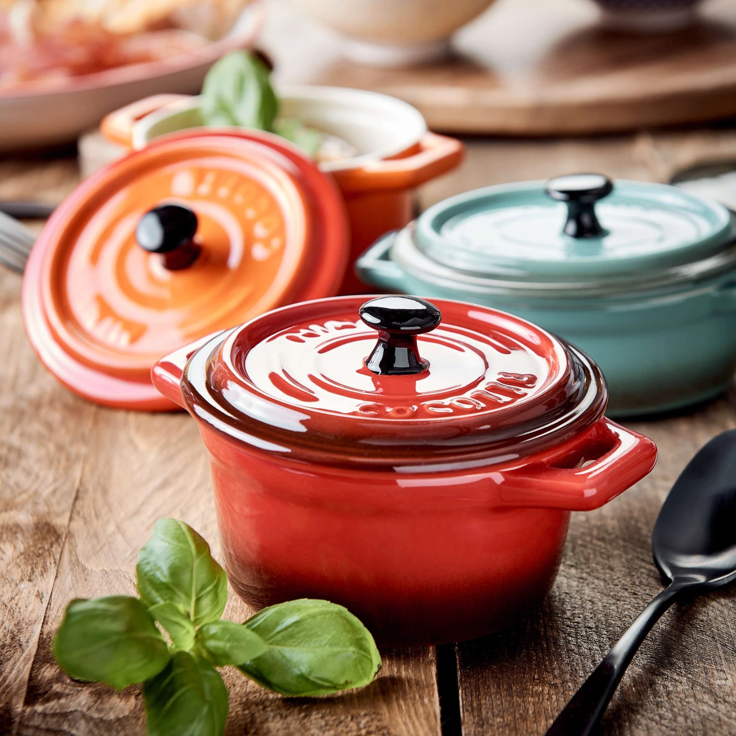 Mini-Auflaufform Rund 190ml C'EST SI BON In Rot 2 Mini-Auflaufform Rund 190ml C'EST SI BON In Rot – Bild 2