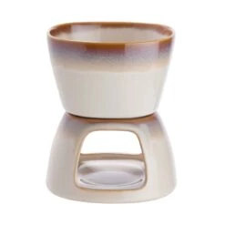 Mini-Fondue Mit 2 Gabeln AU CHOCOLAT In Beige 12 Mini-Fondue Mit 2 Gabeln AU CHOCOLAT In Beige -Butlers butlers mini fondue mit 2 gabeln au chocolat in beige 5