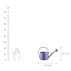 Mini-Gießkanne 1,5l ZINC In Blau 6 Mini-Gießkanne 1,5l ZINC In Blau -Butlers butlers mini giesskanne 1 5l zinc in blau 2