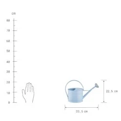 Mini-Gießkanne 1,5l ZINC In Hellblau 6 Mini-Gießkanne 1,5l ZINC In Hellblau -Butlers butlers mini giesskanne 1 5l zinc in hellblau 2