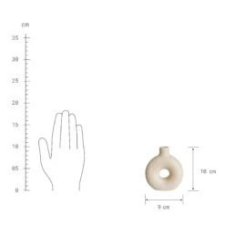 Mini Vase Höhe 10cm LOOPY In Beige 10 Mini Vase Höhe 10cm LOOPY In Beige -Butlers butlers mini vase hohe 10cm loopy in beige 3
