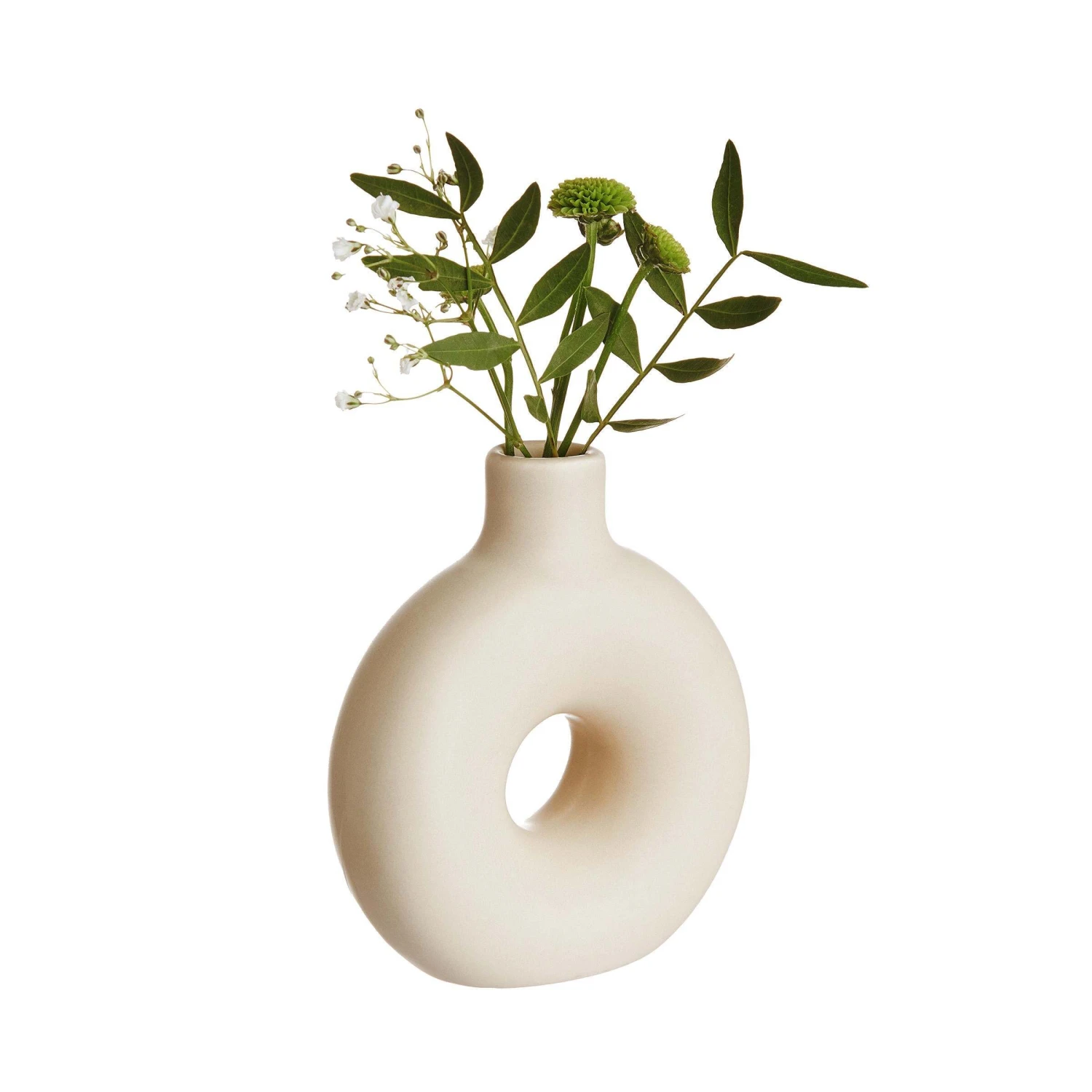 Mini Vase Höhe 10cm LOOPY In Beige 5 Mini Vase Höhe 10cm LOOPY In Beige – Bild 5
