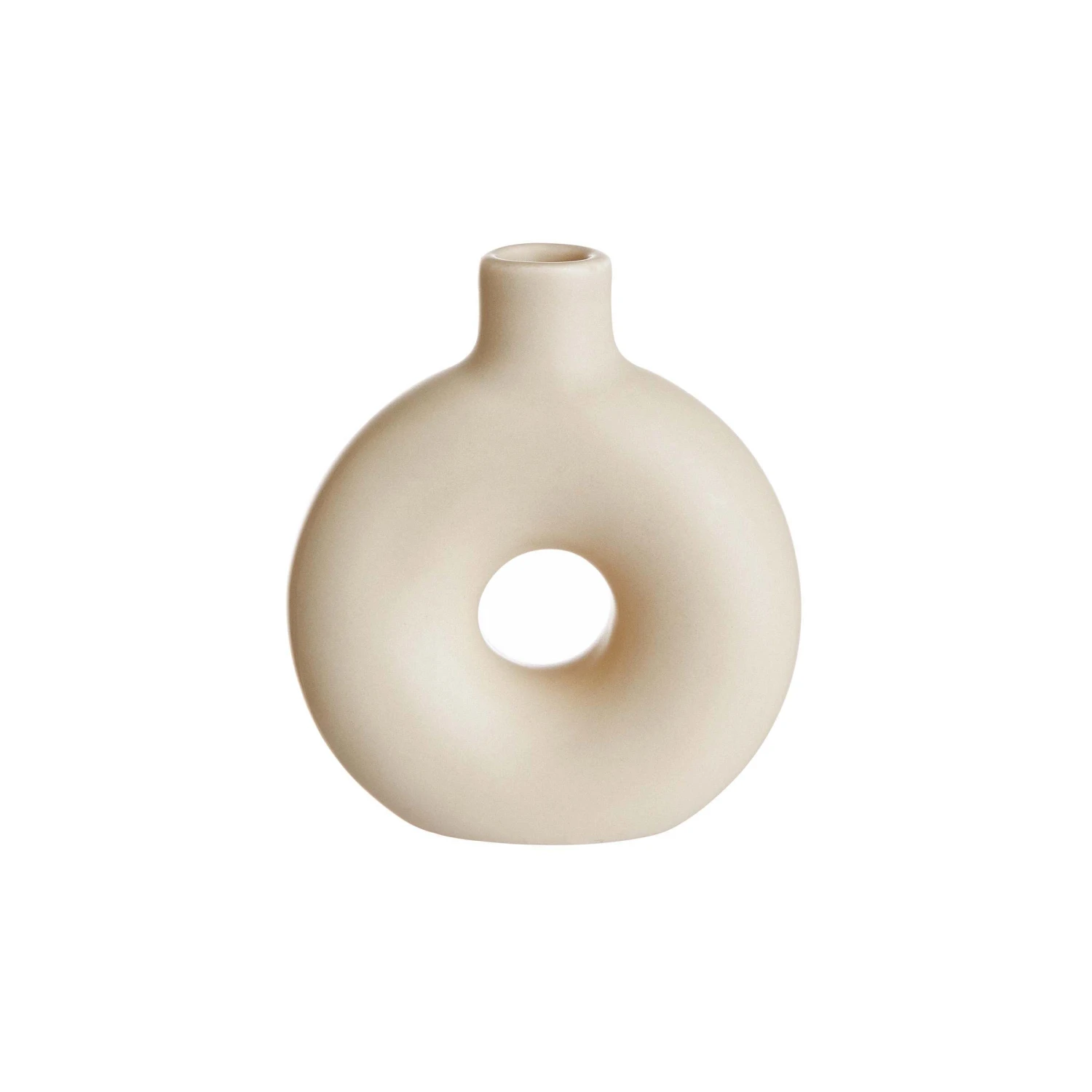 Mini Vase Höhe 10cm LOOPY In Beige 1 Mini Vase Höhe 10cm LOOPY In Beige