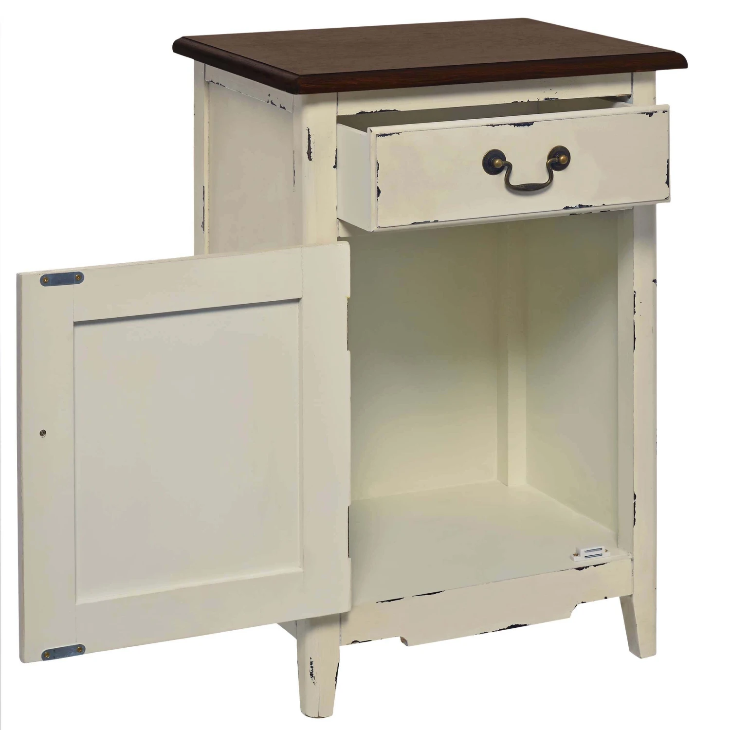 Nachttisch CABOTT COVE In Creme-Braun 7 Nachttisch CABOTT COVE In Creme-Braun – Bild 7