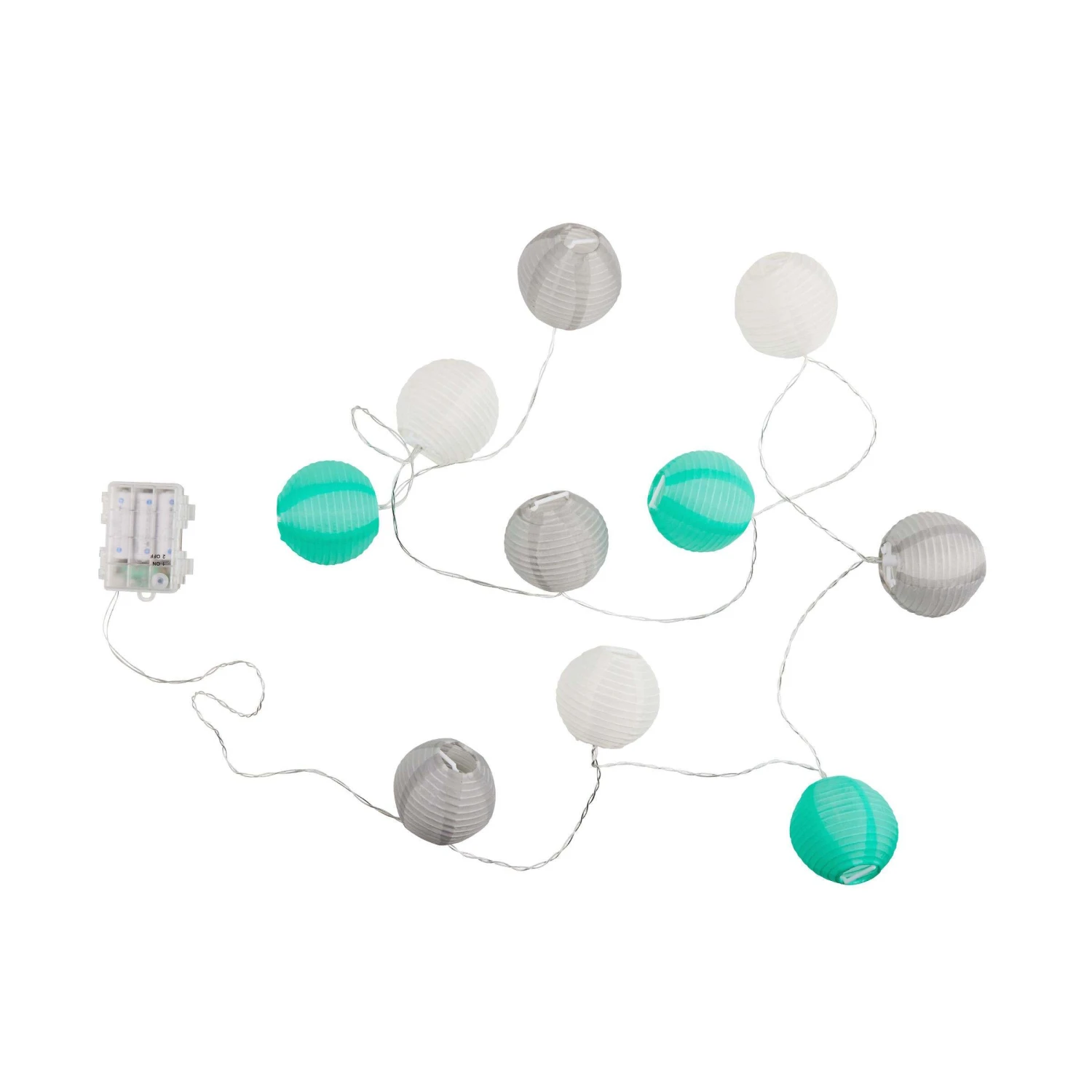 Outdoor Lichterkette 10 Lichter OPEN AIR In Grün 3 Outdoor Lichterkette 10 Lichter OPEN AIR In Grün – Bild 3