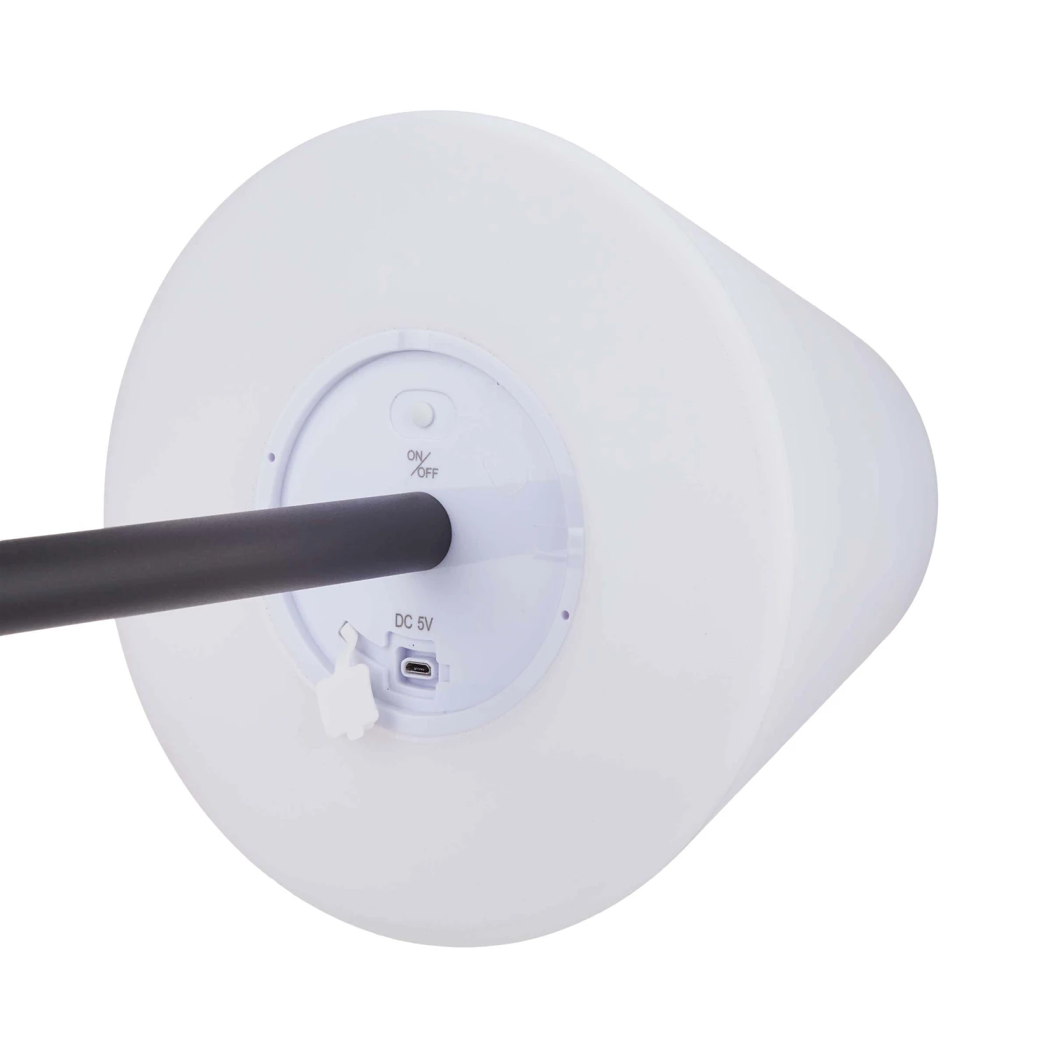 Outdoor Solar-Tischleuchte Mit Farbwechsel LIGHT UP In Schwarz-Weiß 7 Outdoor Solar-Tischleuchte Mit Farbwechsel LIGHT UP In Schwarz-Weiß – Bild 7