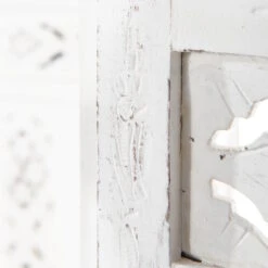 Paravent, Geschnitzt B 180 X H 176cm ESTELLA In Weiß -Butlers butlers paravent geschnitzt b 180 x h 176cm estella in weiss 6