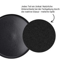 Pastateller Ø23cm CASA NOVA In Schwarz 14 Pastateller Ø23cm CASA NOVA In Schwarz -Butlers butlers pastateller o23cm casa nova in schwarz 2