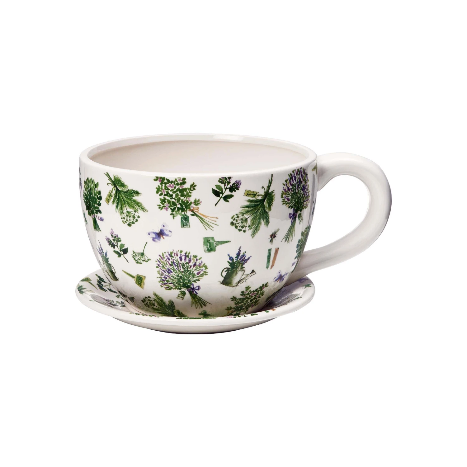 Pflanztasse Lavendelsträuße PLANT A CUP In Weiß 1 Pflanztasse Lavendelsträuße PLANT A CUP In Weiß