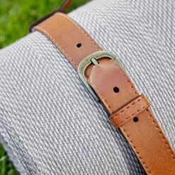 Picknickdecke L 150 X B 200cm WANDERLUST In Taupe-Weiß -Butlers butlers picknickdecke l 150 x b 200cm wanderlust in taupe weiss 4