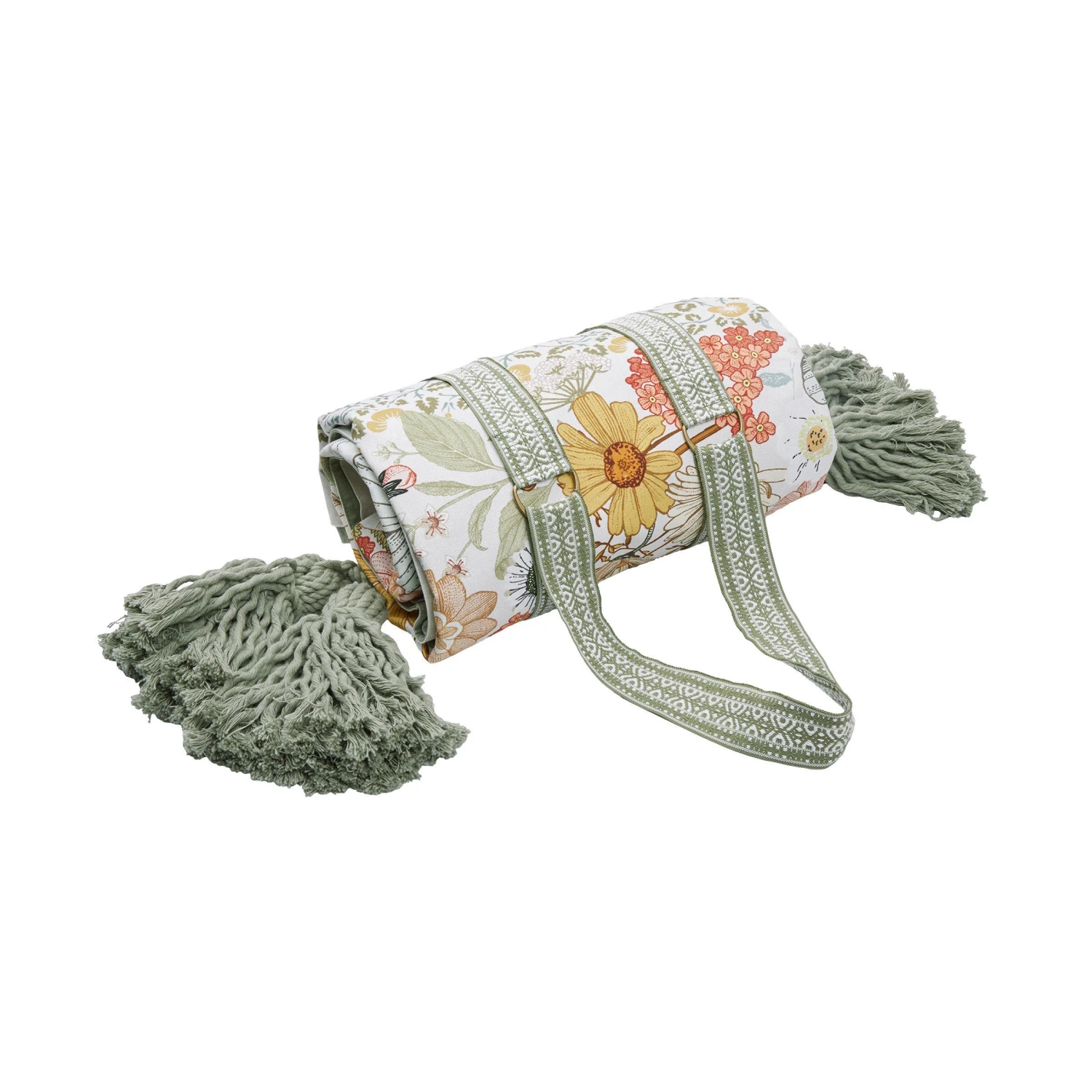 Picknickdecke L 175 X B 154cm BETWEEN FLOWERS In Creme 1 Picknickdecke L 175 X B 154cm BETWEEN FLOWERS In Creme