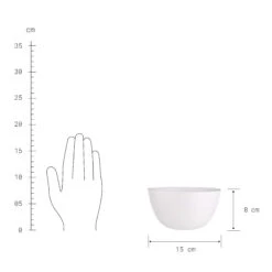 Schale 600ml NATIVE In Weiß 14 Schale 600ml NATIVE In Weiß -Butlers butlers schale 600ml native in weiss 3