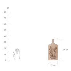 Schneidebrett Blumen L 35 X B 22cm FINE CUT In Braun 8 Schneidebrett Blumen L 35 X B 22cm FINE CUT In Braun -Butlers butlers schneidebrett blumen l 35 x b 22cm fine cut in braun 3
