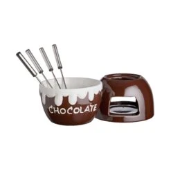 Schokoladenfondue 6-tlg. CHOCOLATE LOVE In Dunkelbraun 12 Schokoladenfondue 6-tlg. CHOCOLATE LOVE In Dunkelbraun -Butlers butlers schokoladenfondue 6 tlg chocolate love in dunkelbraun 5