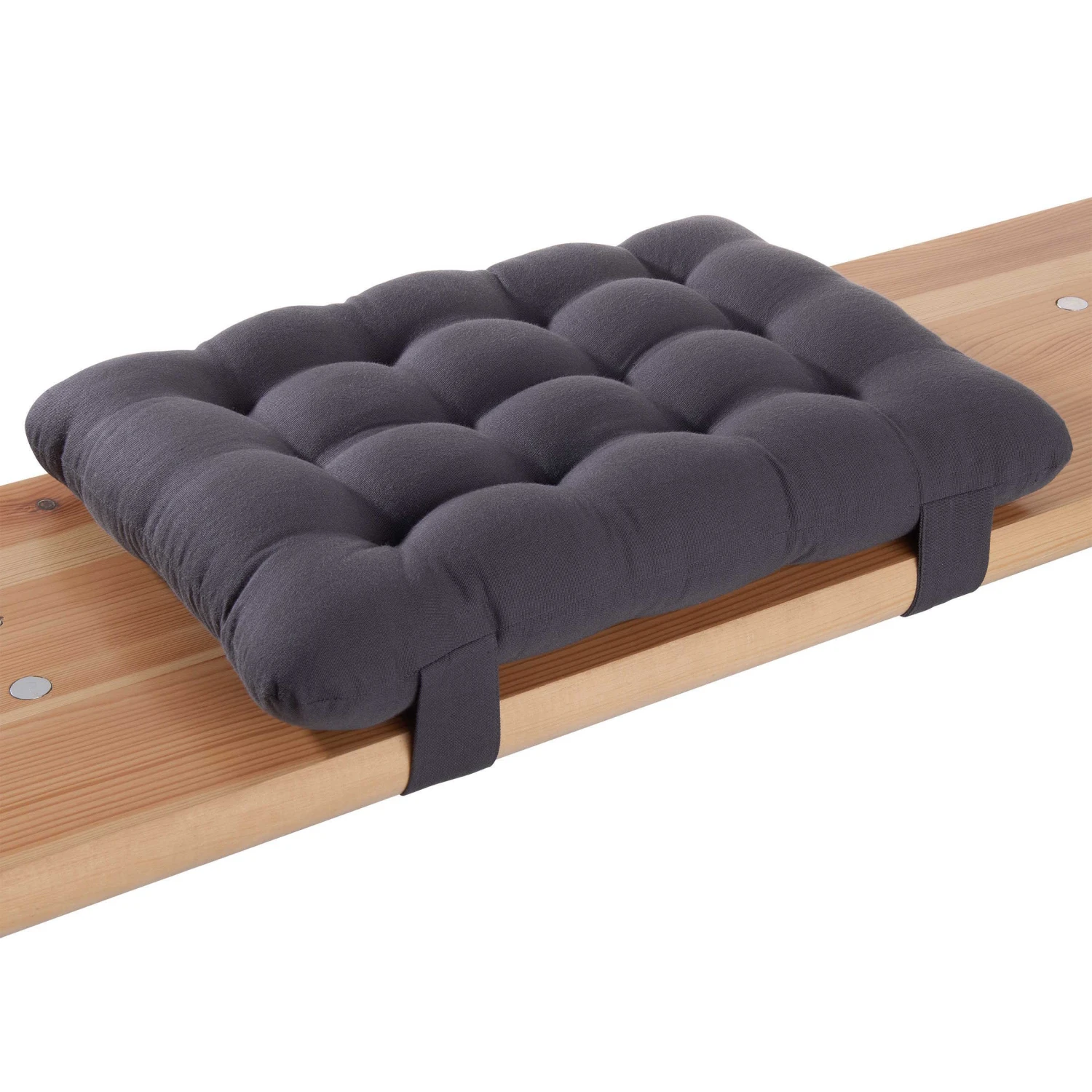 Sitzkissen Mit Klettverschluss L 36 X B 25cm SOLID In Anthrazit 3 Sitzkissen Mit Klettverschluss L 36 X B 25cm SOLID In Anthrazit – Bild 3