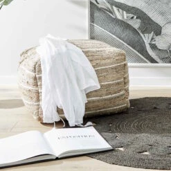 Sitzpouf B 50 X H 35cm ALL NATURE In Natur 14 Sitzpouf B 50 X H 35cm ALL NATURE In Natur -Butlers butlers sitzpouf b 50 x h 35cm all nature in natur 6