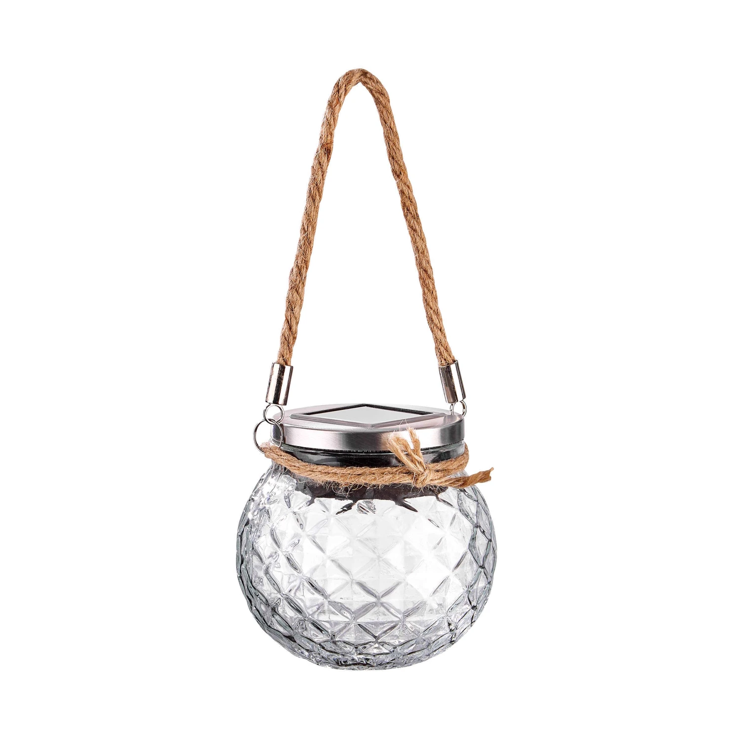 Solarlampe Mit Henkel H 10cm LILLISOL In Transparent 1 Solarlampe Mit Henkel H 10cm LILLISOL In Transparent