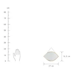 Spiegel Augenform L 27 X B 17cm CARAT In Gold 7 Spiegel Augenform L 27 X B 17cm CARAT In Gold -Butlers butlers spiegel augenform l 27 x b 17cm carat in gold 2