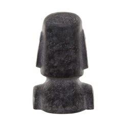Statue Höhe 46cm MOAI In Grau 9 Statue Höhe 46cm MOAI In Grau -Butlers butlers statue hohe 46cm moai in grau 4