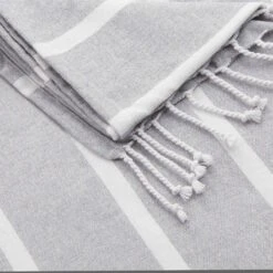 Strandtuch L 200 X B 180cm SURFSIDE In Hellgrau 10 Strandtuch L 200 X B 180cm SURFSIDE In Hellgrau -Butlers butlers strandtuch l 200 x b 180cm surfside in hellgrau 4