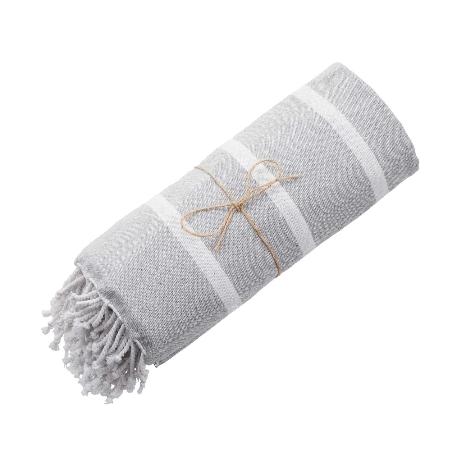 Strandtuch L 200 X B 180cm SURFSIDE In Hellgrau 6 Strandtuch L 200 X B 180cm SURFSIDE In Hellgrau – Bild 6