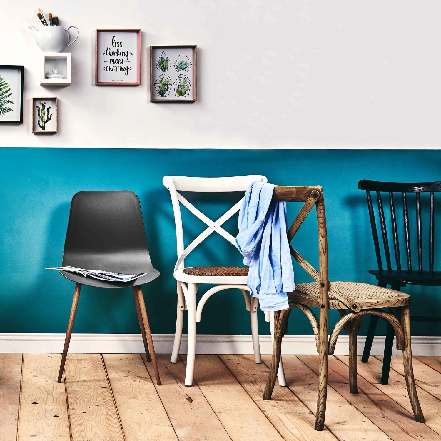 Stuhl 2er-Set Weiß CROSS COUNTRY In Weiß 7 Stuhl 2er-Set Weiß CROSS COUNTRY In Weiß – Bild 7