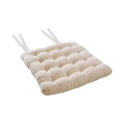 Stuhlkissen Mit Bändchen L 35 X B 37cm SOLID In Creme 7 Stuhlkissen Mit Bändchen L 35 X B 37cm SOLID In Creme -Butlers butlers stuhlkissen mit bandchen l 35 x b 37cm solid in creme 3