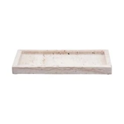 Tablett L 30 X B 13cm TRAVERTINE In Beige 8 Tablett L 30 X B 13cm TRAVERTINE In Beige -Butlers butlers tablett l 30 x b 13cm travertine in beige 2