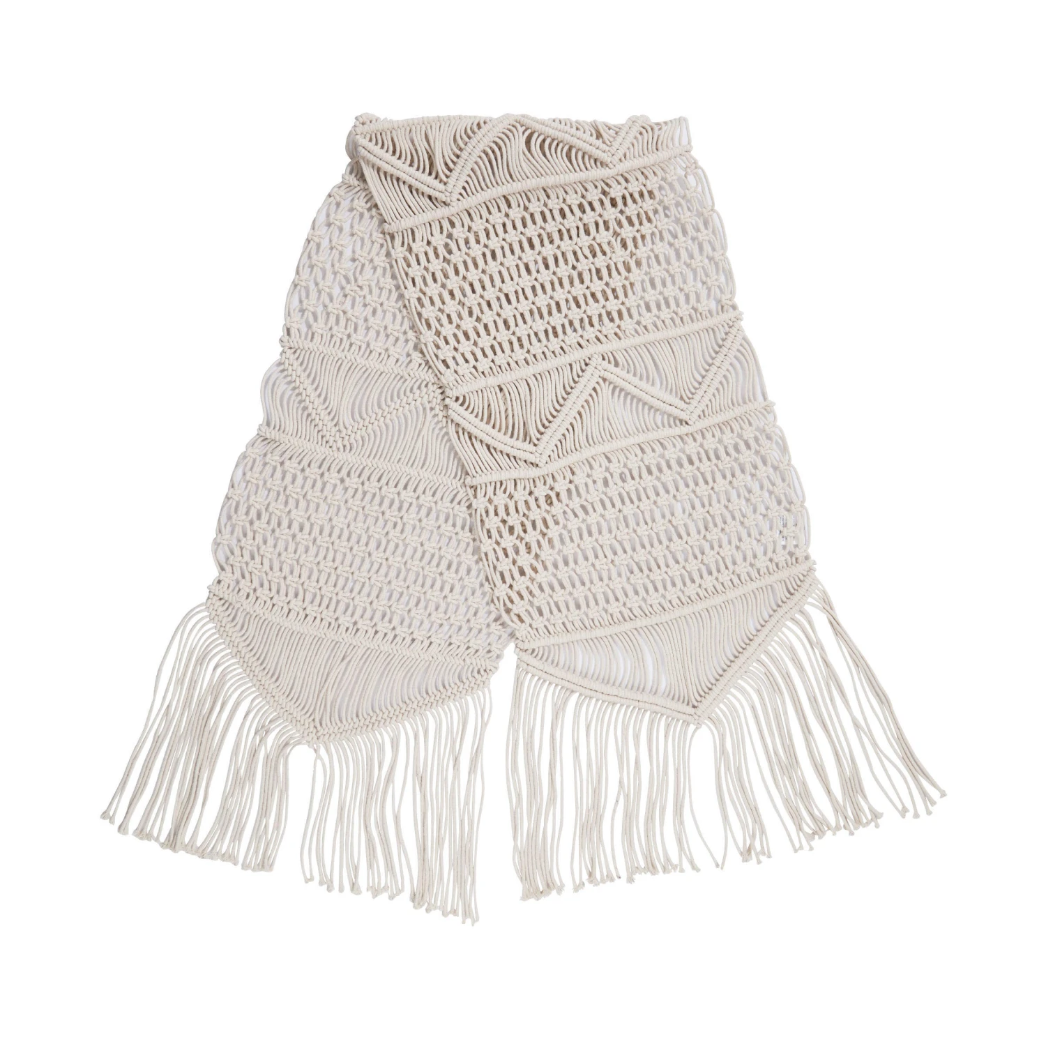 Tischläufer L 180 X B 35cm MACRAMÉ In Creme 5 Tischläufer L 180 X B 35cm MACRAMÉ In Creme – Bild 5