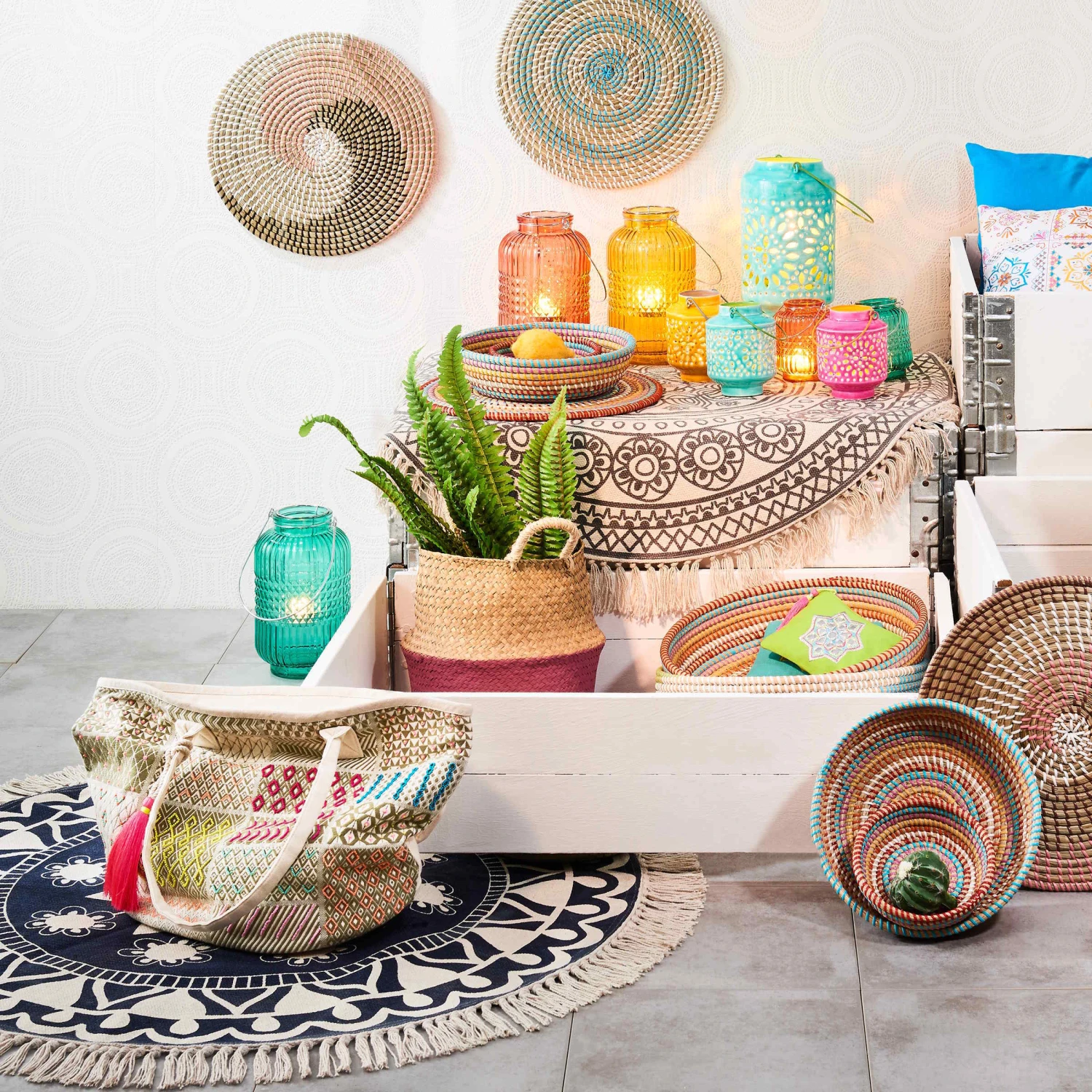 Tischset Ø 37 Cm RONDA In Bunt 3 Tischset Ø 37 Cm RONDA In Bunt – Bild 3