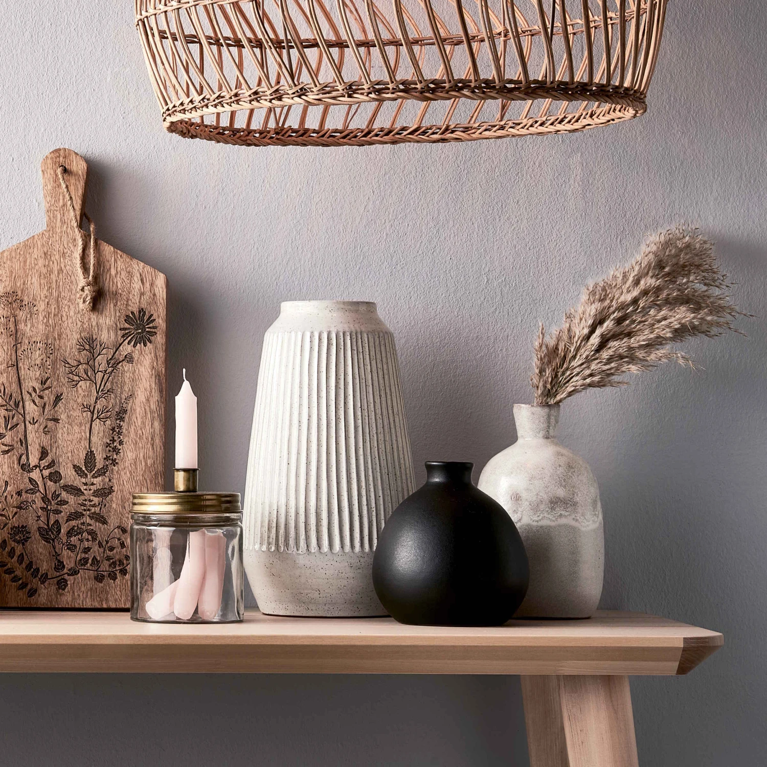 Vase Höhe 16cm MIO In Schwarz 7 Vase Höhe 16cm MIO In Schwarz – Bild 7