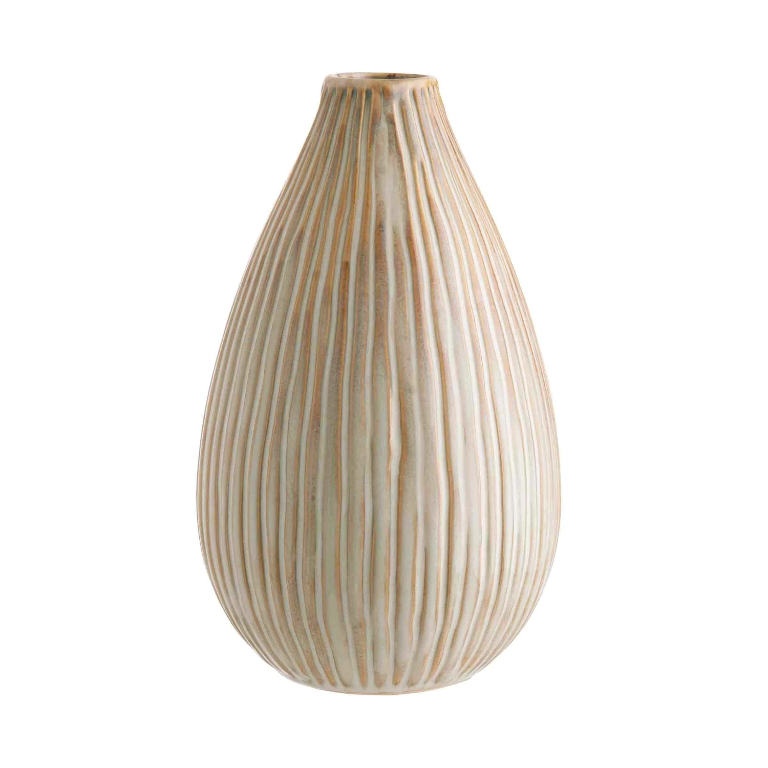 Vase Höhe 25cm SANDY In Creme 1 Vase Höhe 25cm SANDY In Creme