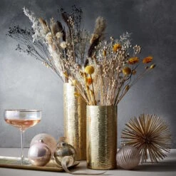 Vase Höhe 28cm AUREO In Gold 11 Vase Höhe 28cm AUREO In Gold -Butlers butlers vase hohe 28cm aureo in gold 5