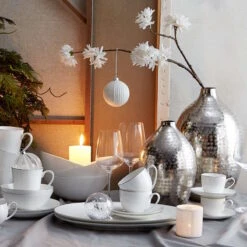 Vase Höhe 35 Cm INDIRA In Silber 10 Vase Höhe 35 Cm INDIRA In Silber -Butlers butlers vase hohe 35 cm indira in silber 2