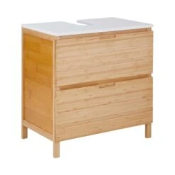 Best Seller 5 Waschbeckenunterschrank Mit Schublade WHITE SANDS In Natur-Weiß