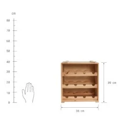 Weinregal VINOTHEK In Natur 12 Weinregal VINOTHEK In Natur -Butlers butlers weinregal vinothek in natur 3