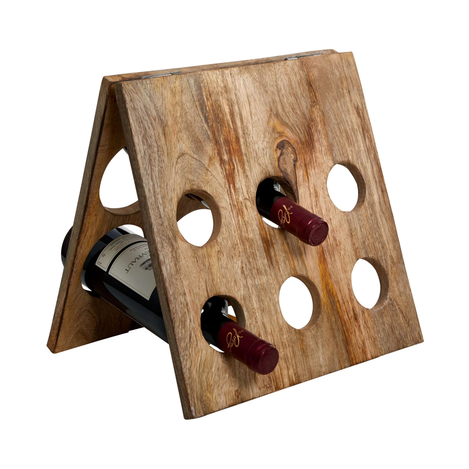 Weinregal Zum Aufstellen MANGO DAYS In Braun 1 Weinregal Zum Aufstellen MANGO DAYS In Braun