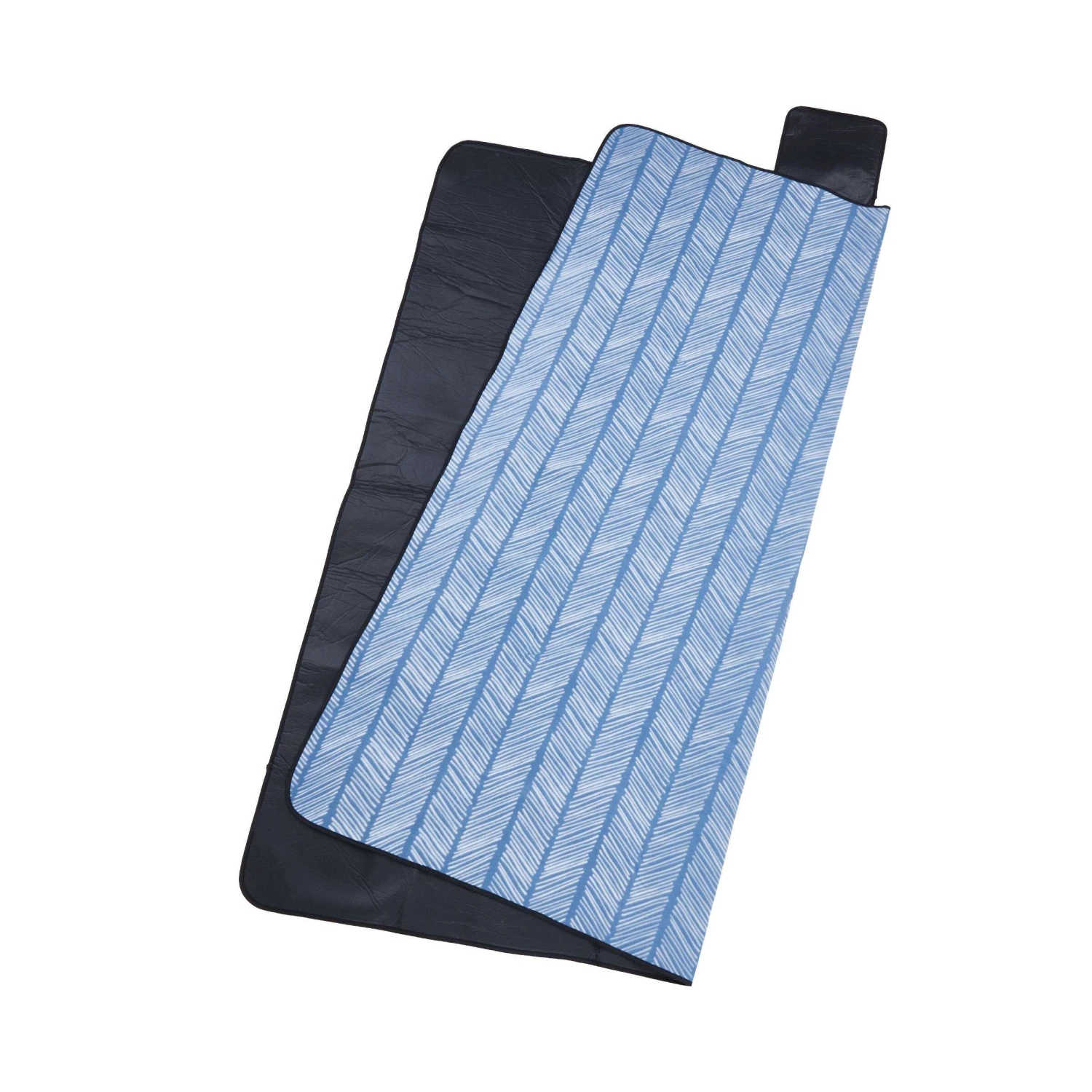 XXL-Picknickdecke Streifen L 200 X B 200cm GET TOGETHER In Blau-Weiß 4 XXL-Picknickdecke Streifen L 200 X B 200cm GET TOGETHER In Blau-Weiß – Bild 4